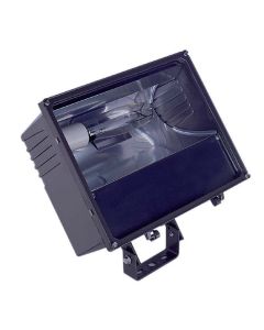 400W 120/277/347V Keene Fixture Flood Haze Location Metal Halide w/ Lamp Tri-Tap, Bronze
