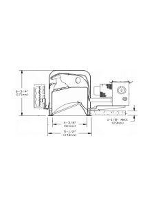 Trim pot 4in Low Voltage mr16 wall wash spec Clear alzak
