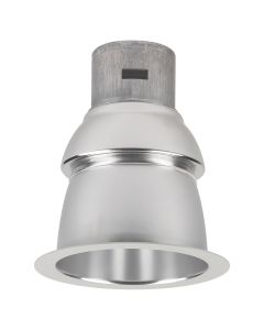 Trim pot 4in a19 open downlight spec Clear alzak