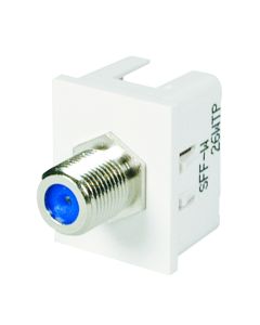 Connector Fahrenheit bulkhead video multi media White
