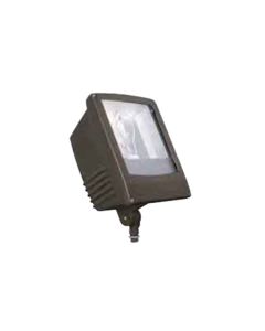 Size2 70W 120/347V Keene Metal Halide Fixture Flood Armored Mount with Tri-Tap Lamp, Bronze