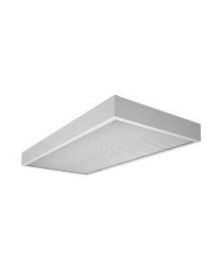 Fixture Surface Troffer 2 t8 120v Electrical Prismatic