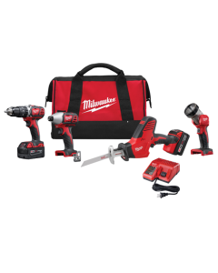 M18™ Cordless LITHIUM-ION 4-Tool Combo Kit