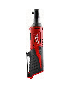 1/4" 12V 0-250 RPM Milwaukee M12™ 2456-20 Cordless Lithium-Ion Ratchet