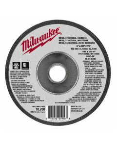 Milwaukee 6" x .045" x 7/8" Cut-Off Wheel (Type 1)