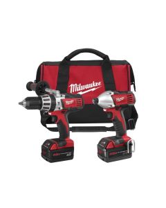M18 2 Tool Combo Kit with 2611 Hammer Drill and 2650 Impact Driver