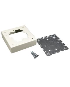 4-3/4x1-3/8" Legrand Wiremold® 500/700 Distribution Box Fitting, Ivory