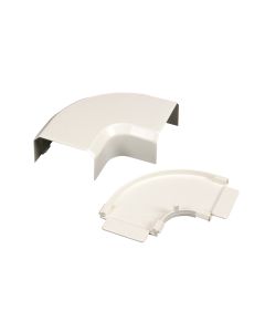 Legrand Wiremold® NM2000 Flat Elbow Fitting, Ivory