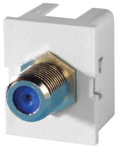 Legrand Ortronics®  TracJack Module F Connector F/F, Cloud White