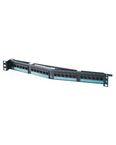 24 Port 6 Patch Panel 6-Port Module Legrand Ortronics® High Density Clarity Angled Category