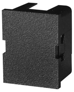 Legrand Ortronics® TracJack Blank Modules (10/Pack), Black