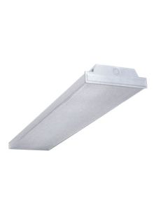 Philips 14"x48" 120V T8 Prismatic Surface Wrap Lens Luminaire