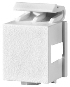 10/pk Legrand Ortronics® Blank Keystone, Fog White