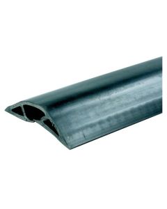 Raceway overfloor Black Non Metallic Single Channel 3 11/32in 5ft