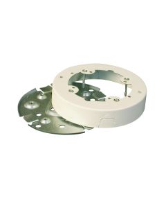 4-3/4" Legrand Wiremold® 500/700 Solid Base Fixture Box Fitting, Ivory
