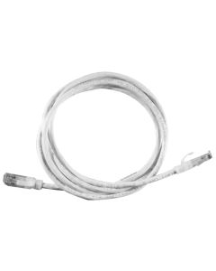 3' CAT6 UTP 4 Pair Stranded 24AWG Legrand Ortronics® Clarity 6 Modular Patch Cord, White
