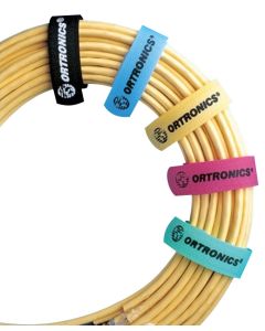 6"x0.625" Legrand Ortronics® Color-Coded Cable Management Straps, Black