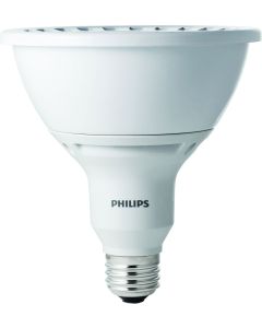 18W 120V 2700K Philips AirFlux Technology PAR38 Dimmable LED Lamp, White