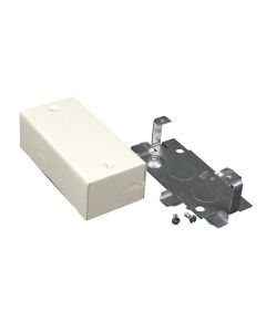 2x4-1/8x1-3/8" Legrand Wiremold® 500/700 Utility Box Fitting, Ivory