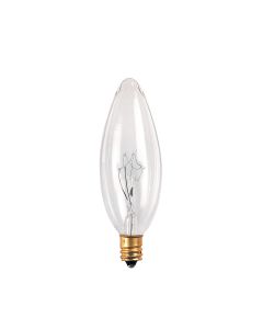 60W 120V Philips DuraMax® Long Life Decorative Blunt Tip Incandescent Lamp, White