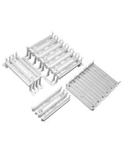 10.72"x3.59"x3.25" Legrand Ortronics® 110 Wiring Block 100-Pair with Legs