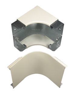 Legrand Wiremold® 4000 Radiused Full Capacity Internal Elbow Fitting, Ivory