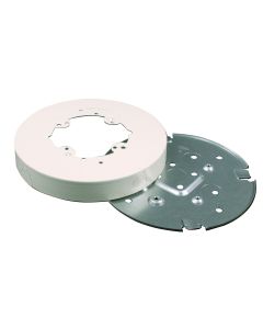 6-3/8" Legrand Wiremold® 500/700 Solid Base Fixture Box Fitting, Ivory