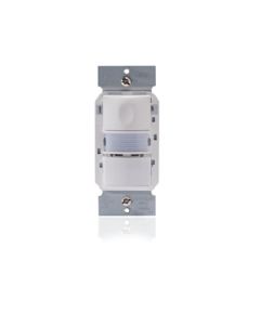 120/277V WattStopper® Passive Infrared Multi-way Wall Switch Sensor with Nightlight, White