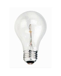 40W 130V Philips A19 Incandescent Lamp, Clear