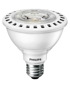 12W 2700K PAR30S LED Single Optic Lamp with AirFlux Technology, White