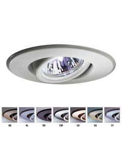 3-3/4" Lytepoints Low Voltage MR16 Gimbal Reflector Trim, White