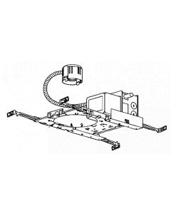 6-3/4" 100W 120/347V Aperture Lytecaster HID Frame-In-Kit (Non-IC) Metal-Halide / HPS