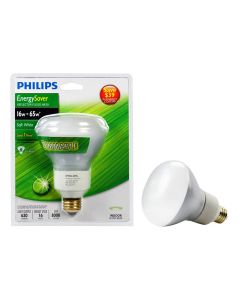 16W 120V EnergySaver R30 Dimmable Compact Fluorescent Lamp, Soft White
