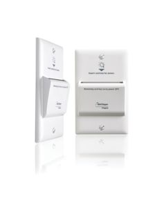 24VDC/24VAC WattStopper® HS Series Card Key Switch, White
