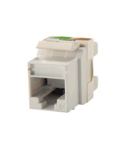 Category 5e Keystone jack,White