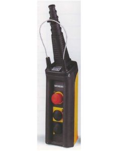 Siemens Pendant Station 3 Hole, Back Only, Yellow