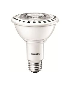 12.5W 35 Degree, 3000K Philips PAR30L Single Optic Dimmable LED Lamp, White