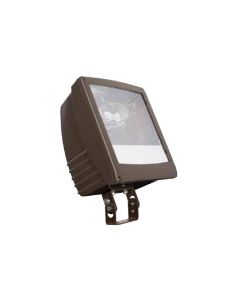 400W 120-347V Keene Floodlight Pentaflood PF3 Yoke Mount with Lamp, Black