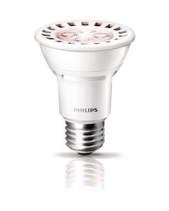 6W 120V 25 Degree 2700K AirFlux Dimmable PAR20 LED Lamp, White