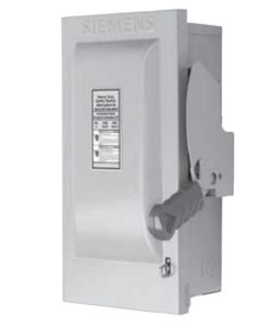 400Amp 240V 3 Pole, 4 Wire Siemens Heavy Duty Safety Switch, Type 1