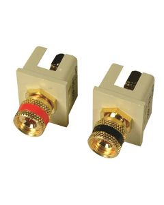 Legrand Audio Binding Post, Ivory