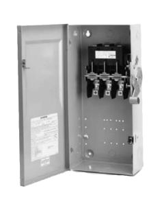 200Amp 600VAC 250VDC 3-Pole Siemens Non-Fusible Industrial Duty Switch EEMAC 1 Enclosure