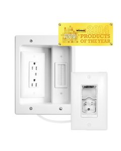 15Amp On-Q® In-Wall TV Power Kit