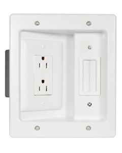 15Amp On-Q® Flat Panel TV Connection Kit