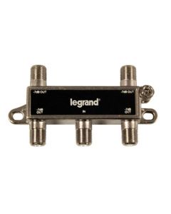 On-Q® 4-Way Digital Cable Splitter w/ Coax Network Support
