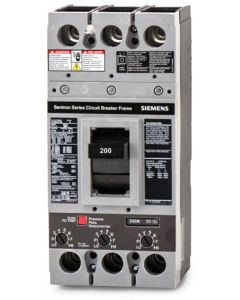 200Amp 600VAC 500VDC Siemens Type HFD6 Molded Case Circuit Breaker