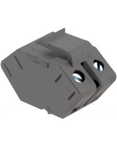 Legrand adorne® Single Keystone Speaker Connector, Magnesium