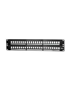 On-Q® 48-Port Keystone Rack Mount Patch Panel