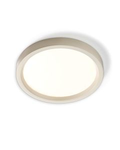7" 120V 3000K Philips Lightolier® SlimSurface LED Round Downlight, Aluminum Finish