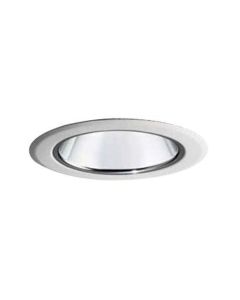 3-3/4" Lytepoints MR16 Adjustable Specular Clear Cone, Specular Clear Specular and White Flange